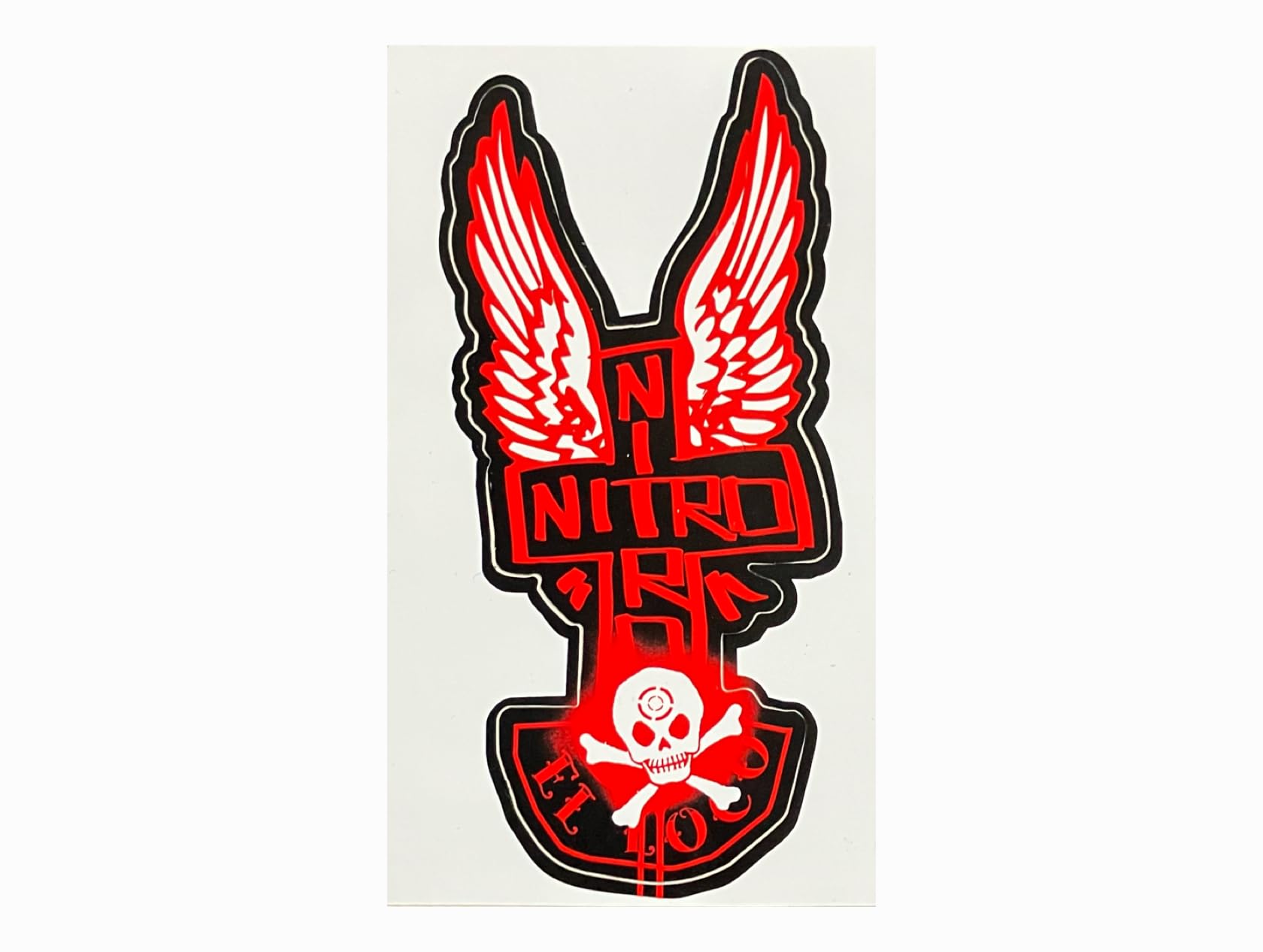 Amazon.co.jp: NITRO(ナイトロ) ステッカー NT001 [並行輸入品] : 車